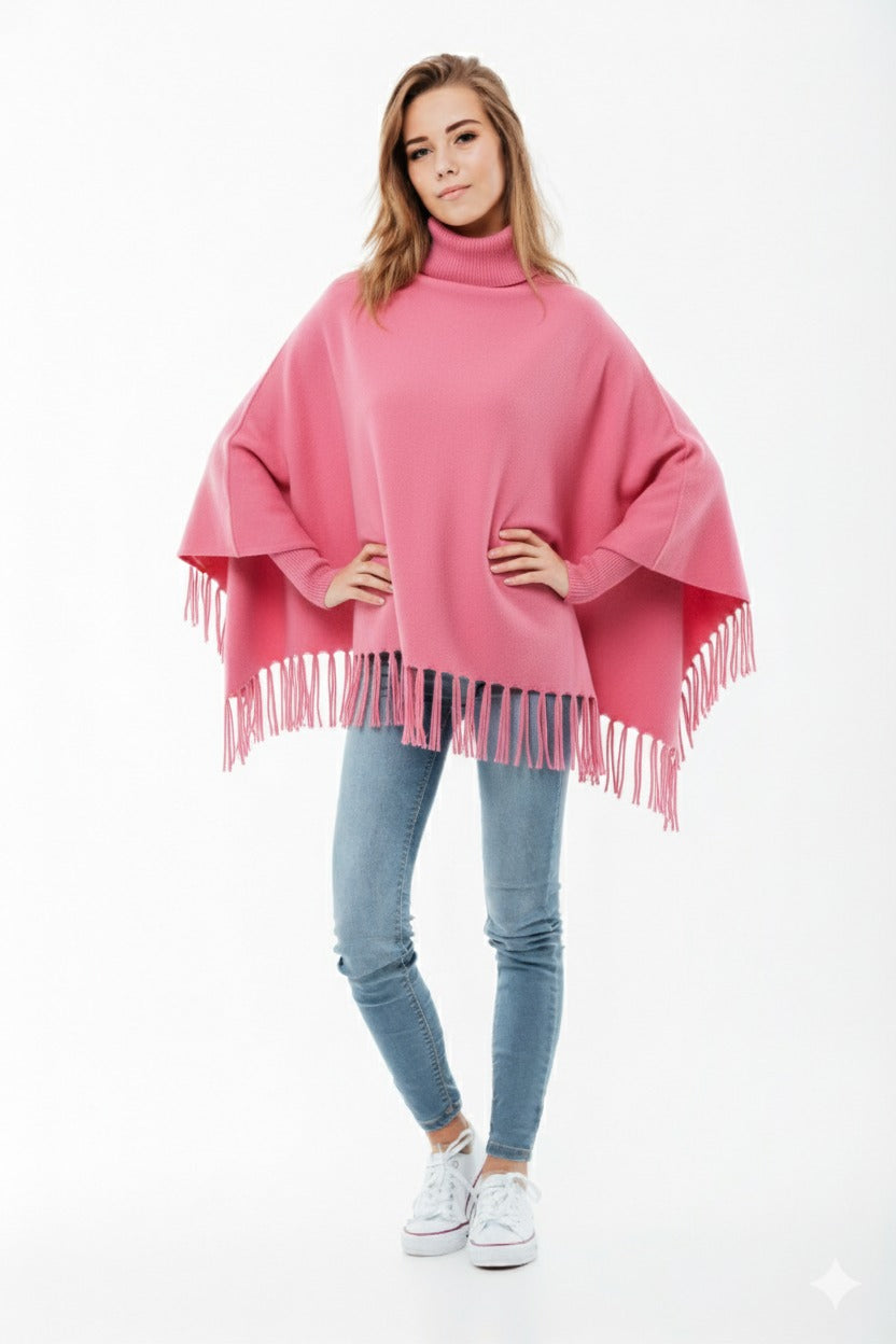 Winter Fleece Poncho for Women premium quality
