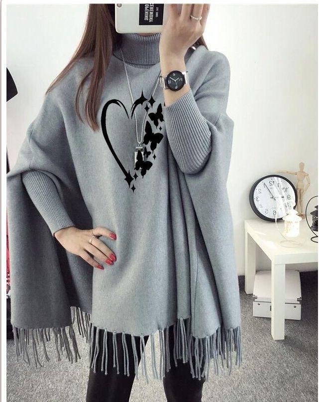 Winter Fleece Poncho for Women premium quality